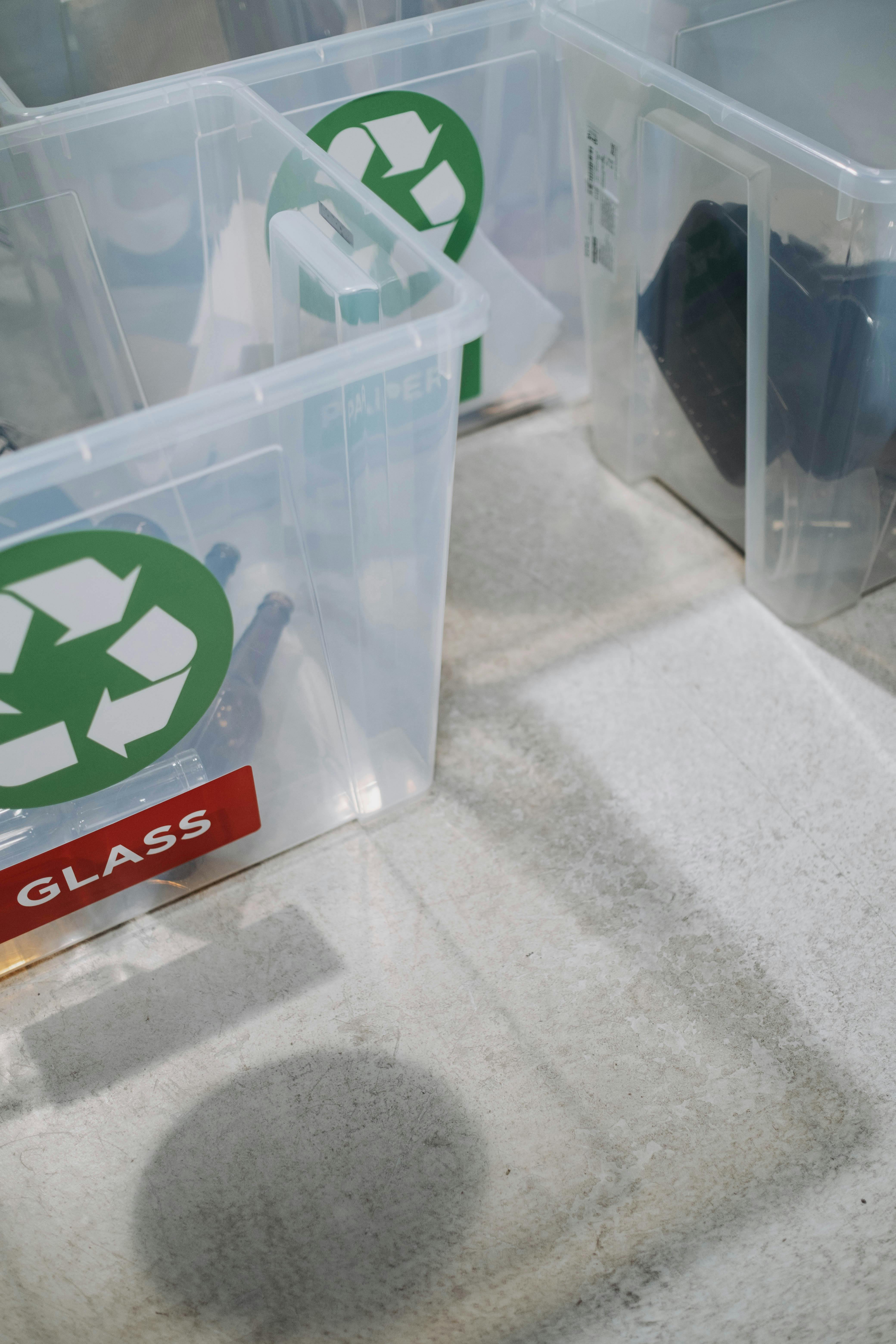 Eindeloos recycleren van glas